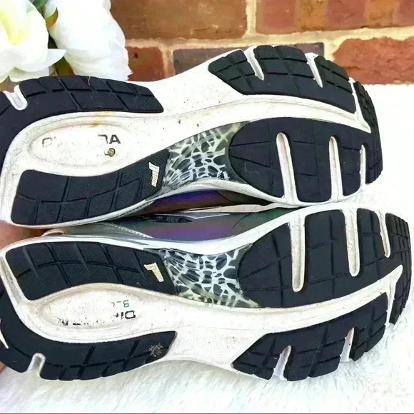 Diadora Blu Shield Mythos Hip Metallic Athletic Running Sneakers Size 7 - Picture 10 of 16